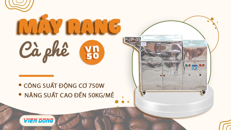 cấu tạo máy rang cà phê