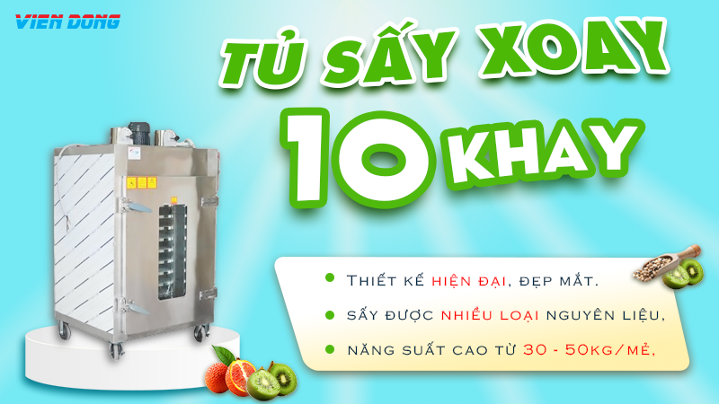 Máy sấy khô gà mini